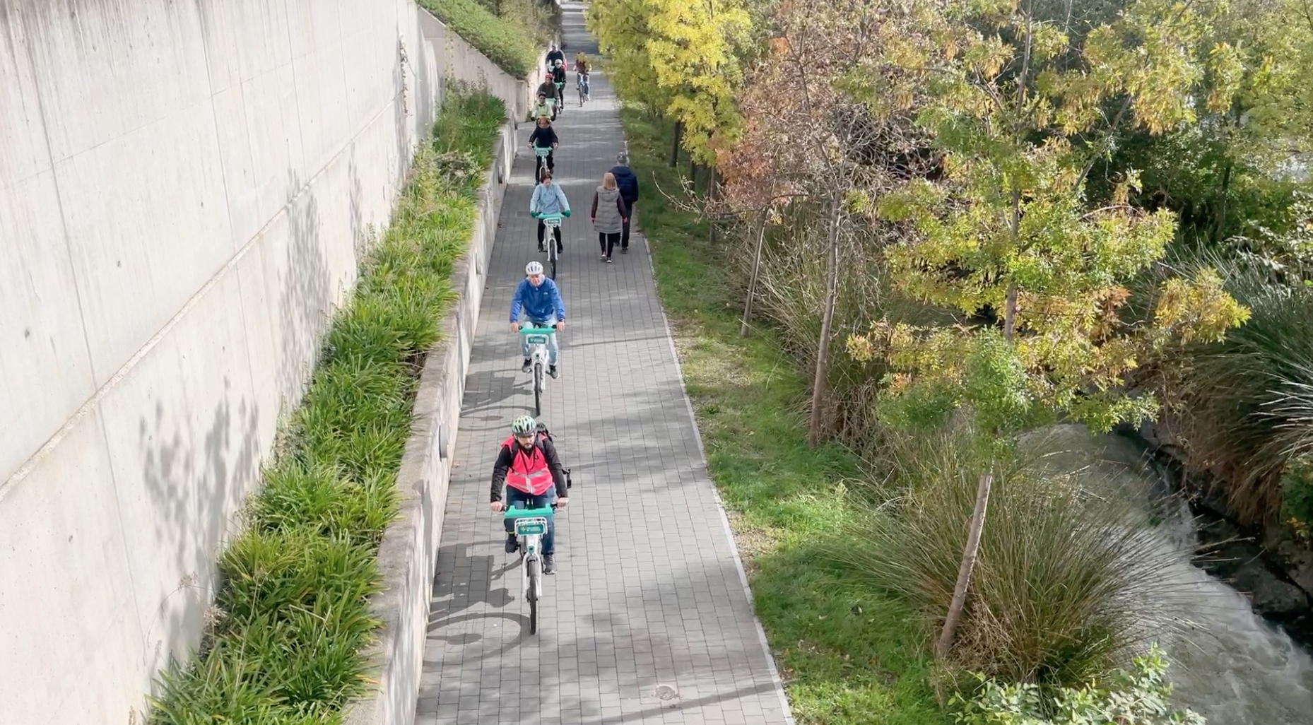 Sigue la Agenda Urbana Pamplona 2030 a través de 7 proyectos entre los que se encuentran el plan integral comarcal de la bicicleta, ciudad universitaria y los jardines de lluvia.